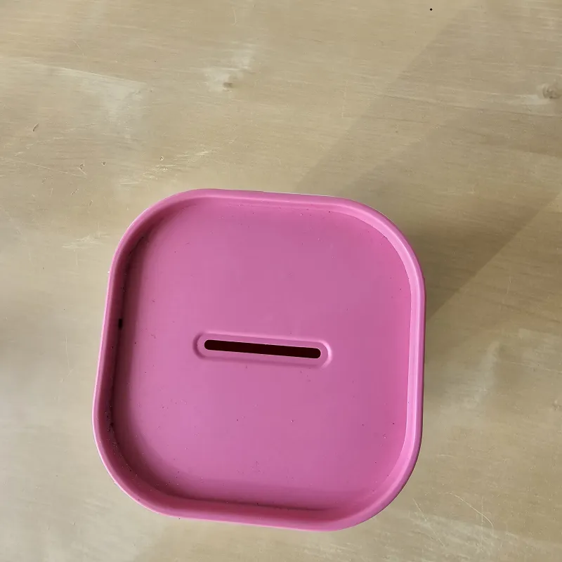 Roze Spaarpot met Dierenfiguren