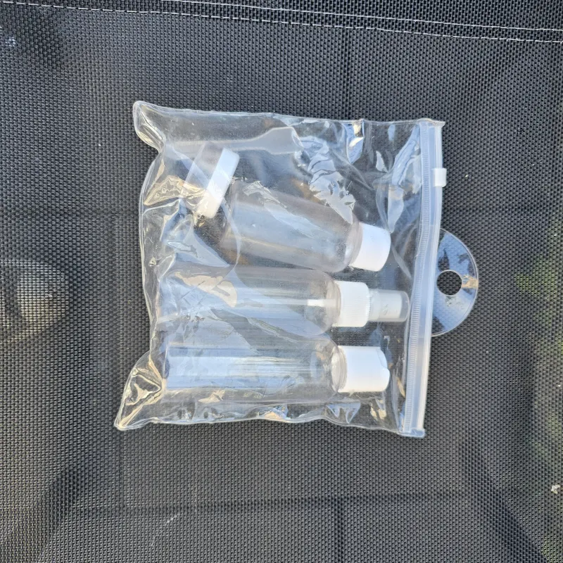 Reisflesjes Set – 3 Stuks met Spraydop